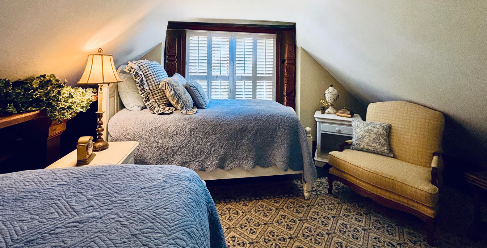 Room Makeover Project in Ellijay. Client wanted an English Cottage vibe for her Granddaughters.